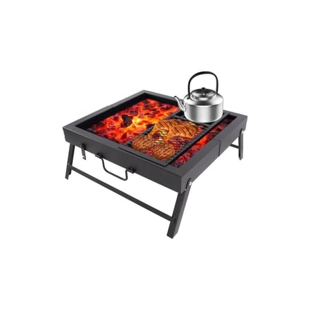 موقد غاز حديد, مع منفذ لي, مقاس 70×45×10 سم, موديل رقم 3851510