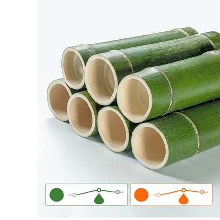 علاقة ملابس شماعة ملابس مصنوع من الخيزران 100*35*155سم