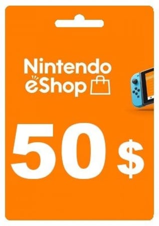 ننتيندو شوب 50$