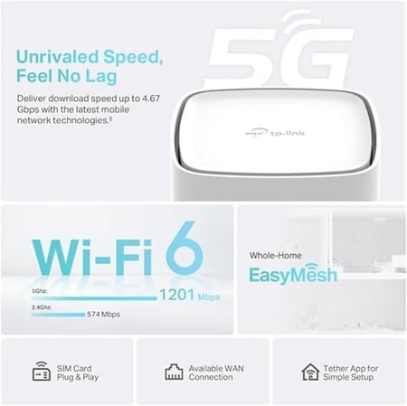 Ax 1800 tp-link- راوتر 5G