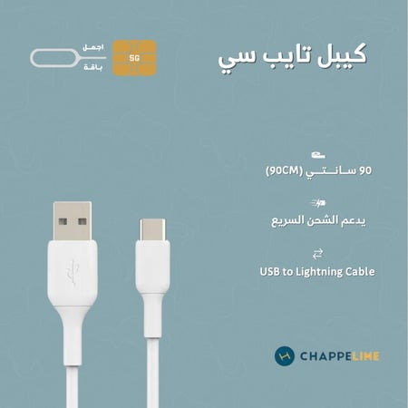 شاحن تايب سي 60 واط