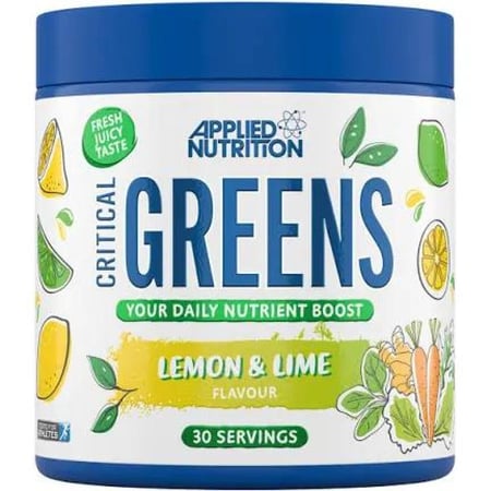 ابلايد نوتريشن مسحوق الخضروات بطعم الليمون / Applied nutrition greens lemon&Lime 30 servings