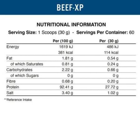 بروتين بيف إكس بي نكهة الفيمتو 60 سكوب / CLEAR HYDROLYSED BEEF XP PROTEIN Black currant- (1.8 KG)