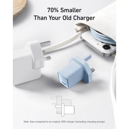 انكر - شاحن جداري بقوة 30 واط - Anker 511 Nano 3