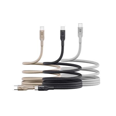 كيبل JODA ماج رول مغناطيسي بقوة 60 واط تايب سي الى تايب سي بطول 1.2 متر - ألوان متعددة