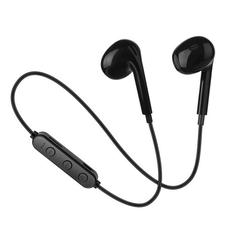 ماي كاندي -سماعة رقبة بلوتوث باللون الأسود BHS-B111