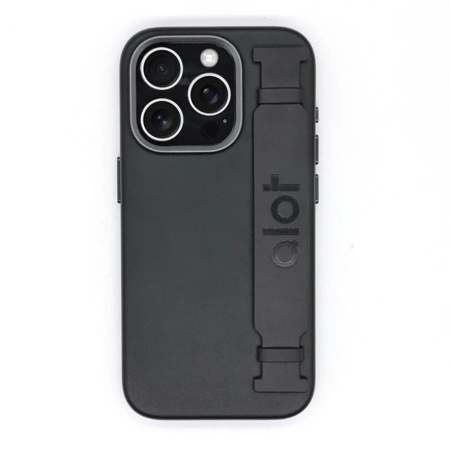 كفر  alot Nobel, جلد MagSafe بمسكة و إطار معدني للكاميرا لايفون 15 برو ماكس – جميع الألوان