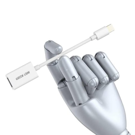 وصلة او تي جي لايتينغ الى USB أبيض جرين Green Multi-Function OTG