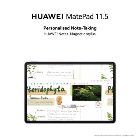 هواوي ميت باد 11.5 بيبر مات، 256 جيجا، مع لوحة مفاتيح - 2025