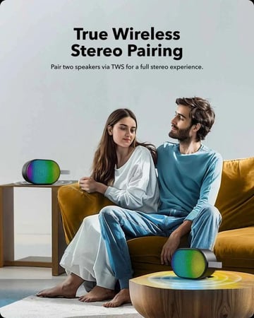 مكبر صوت ساندوكور Pyro Mini - اسود