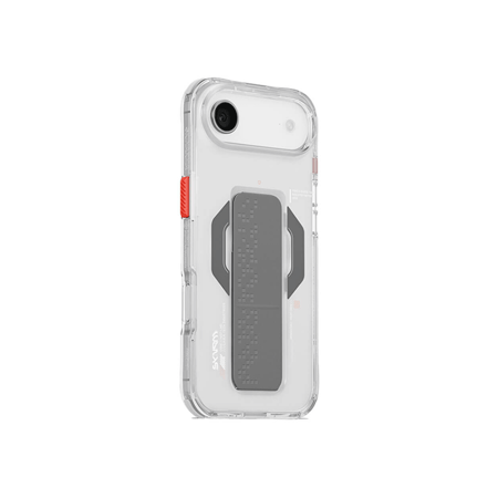 سكين ارما - كفر حماية فانتوم ماج سيف مع مسكة لأجهزة آيفون 17 اير - ابيض / سلفر