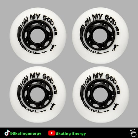 إطارات (OMG الانزلاقية -أبيض)