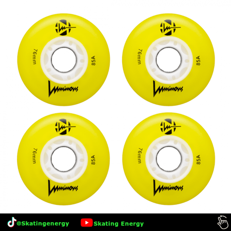 إطارات (مضيئة) LUMINOS (أصفر)