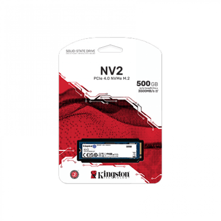 كنق ستون NV2 500GB M.2 2280 NVMe اس اس دي داخلي - سرعة تصل الى  3500MB/s