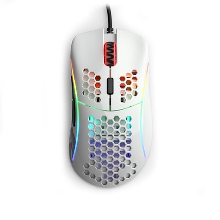 قولوريوس ماوس العاب موديل دي - ابيض لامع