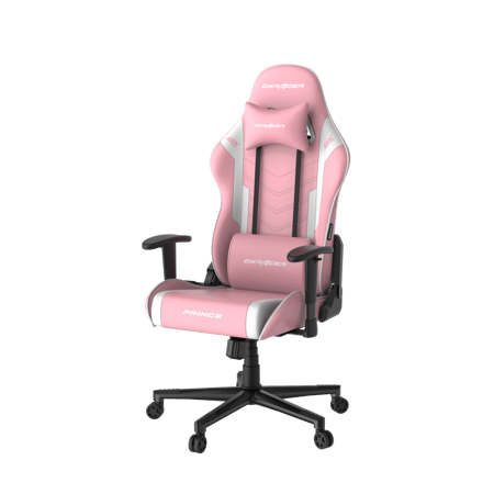 كرسي قيمنق دي إكس ريسر DXRacer Prince P132 - وردي/أبيض
