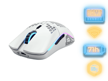 Glorious Model O Wireless Matte White