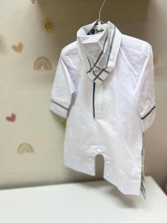 ثوب افرول  بتصميم انيق قطعتين