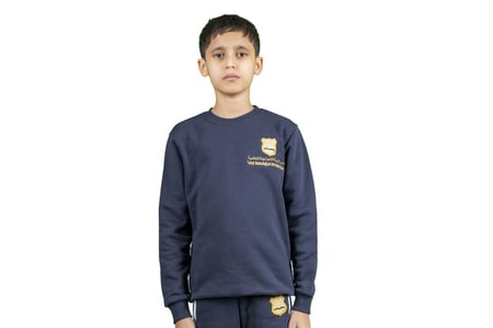 بلوفر شتوي ثقيل كحلي (للجميع) 1171