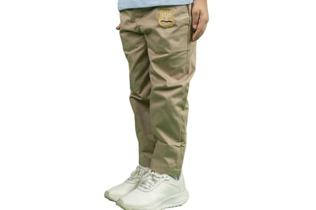 بنطلون رسمي رياض اطفال بيج (للبنين) 1192