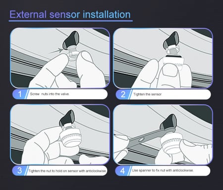 حساسات كفرات على الطاقة الشمسية