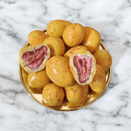 دراجيه فراولة بالباشن فروت