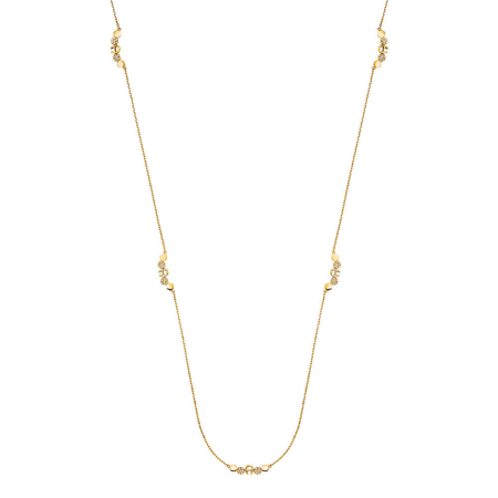 قلادة ذهبية نسائية - متجر شادن