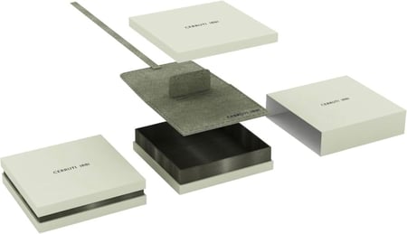 اسوارة شيروتي 1881 من ستانلس ستيل مطليه ذهب