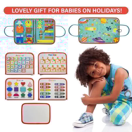 كتاب منتسوري قماشي