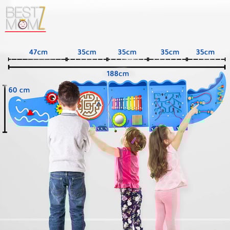 لعبة لوحة التمساح التفاعلية للأطفال