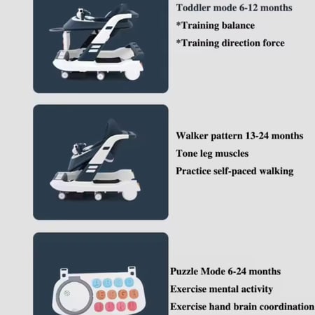 مشاية اطفال رياضية تعليمية