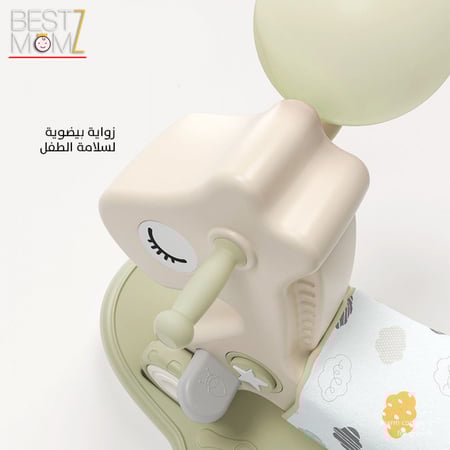 حصان هزاز  للأطفال 2في1