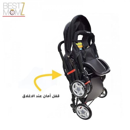 عربة مزدوجة للاطفال من سمارت كيدز
