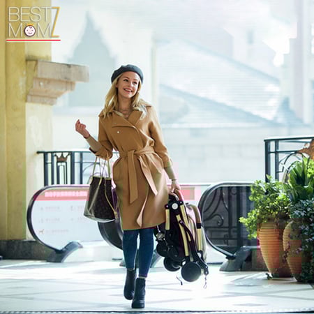 عربية اطفال للتنقل والسفر من تيانروي - اسود