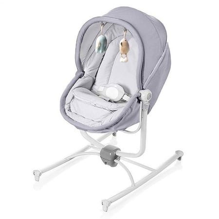 كرسي الأطفال الهزاز متعدد الارتفاعات بدوران كامل