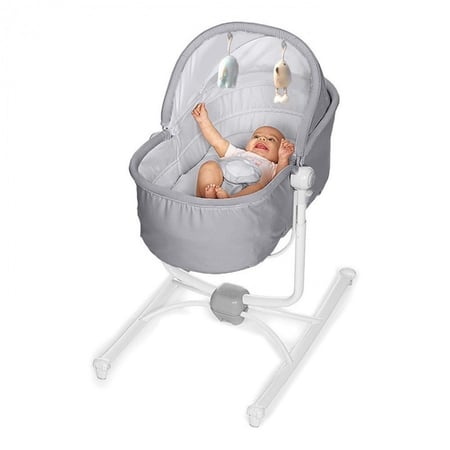 كرسي الأطفال الهزاز متعدد الارتفاعات بدوران كامل