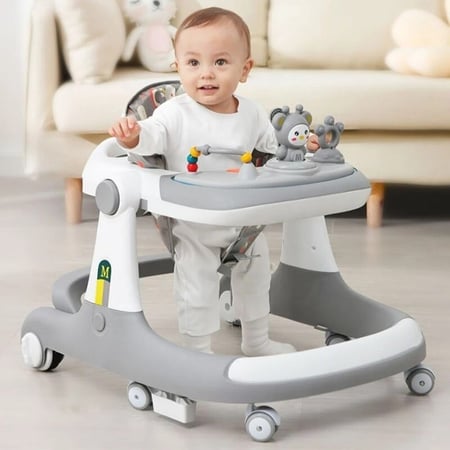 مشاية اطفال تعليمية متعددة الوظائف 3 في 1 مقعد أو دفع للامام