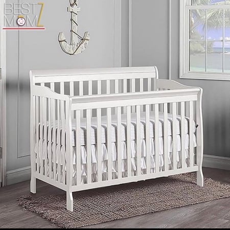 سرير خشبي للاطفال كبير 4 في 1