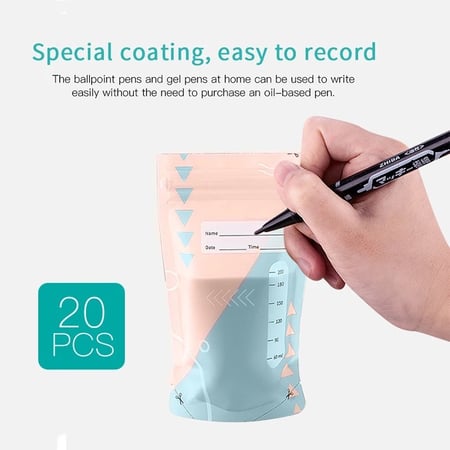 اكياس تخزين حليب الام الصحية