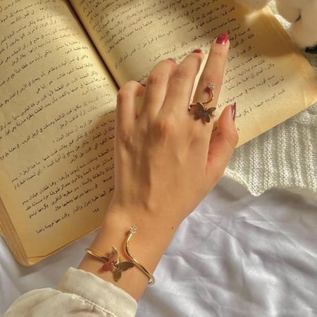 أسواره وخاتم الفراشه - متجر عهود