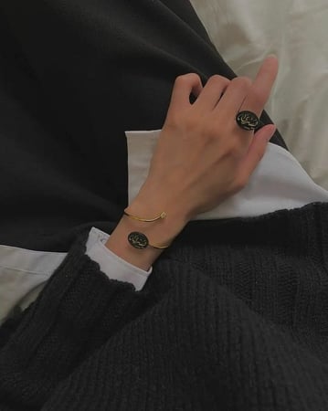 أسوارة بالاسم - خاتم باسم - متجر عهود