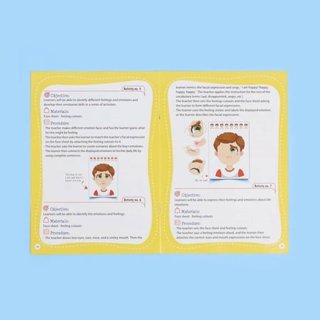 حقيبة مونتيسوري التعليمية الأولى: جسم الإنسان (الحواس الخمس والمشاعر)