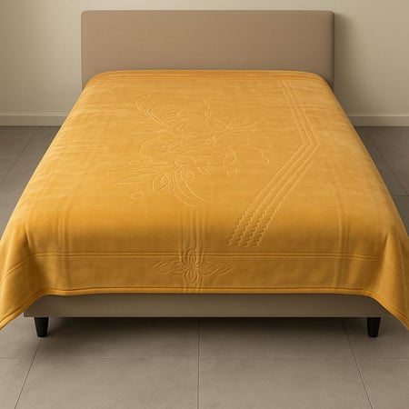 بطانية بيل الإسبانية طابق واحد مزدوج - أورنج