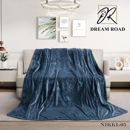 بطانية وشاح – نفرين | مخمل فاخر