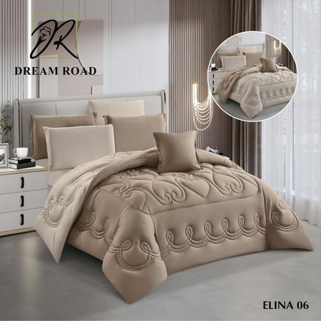 مفرش أيلنا صيفي مفرد ونص