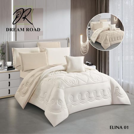 مفرش أيلنا صيفي مفرد ونص