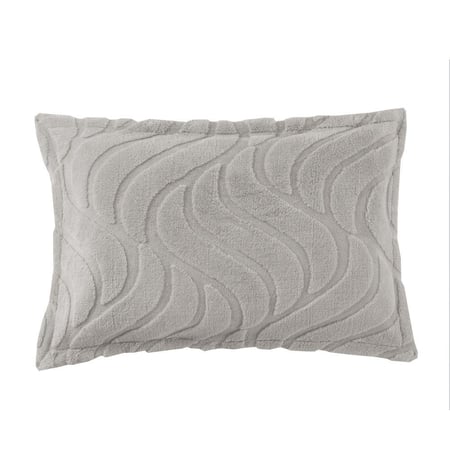 مفرش دفء شتوي مخمل مفرد ونص-4قطع لون رمادي