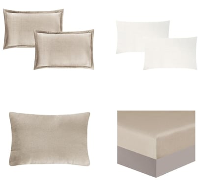 مفرش شتوي مزدوج مخمل فرو 7قطع - أونيكس