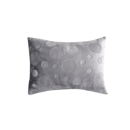 مفرش مارشميلو أطفال شتوي لون رصاصي- 3 قطع