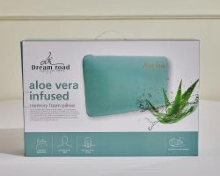 مخدة  ميموري فوم-عبق الصبار